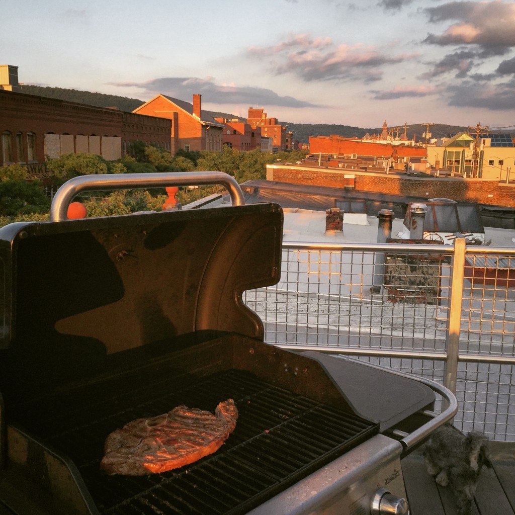 rooftop grilling