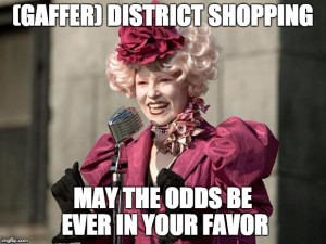 Hunger Games Shopping Meme