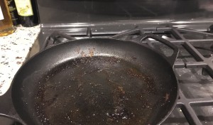 Dirty Cast Iron Pan